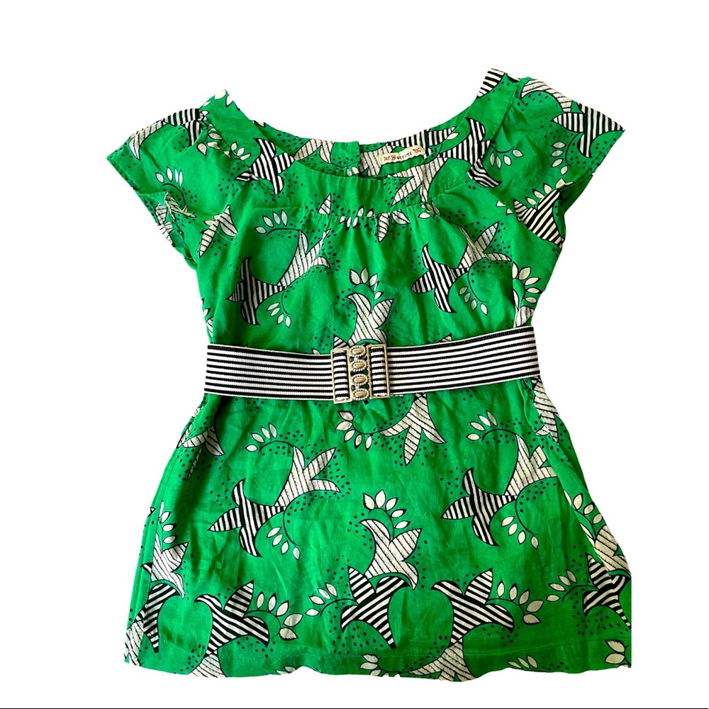 Vintage y2k Forever 21 tunic top with matching belt. Size medium.
